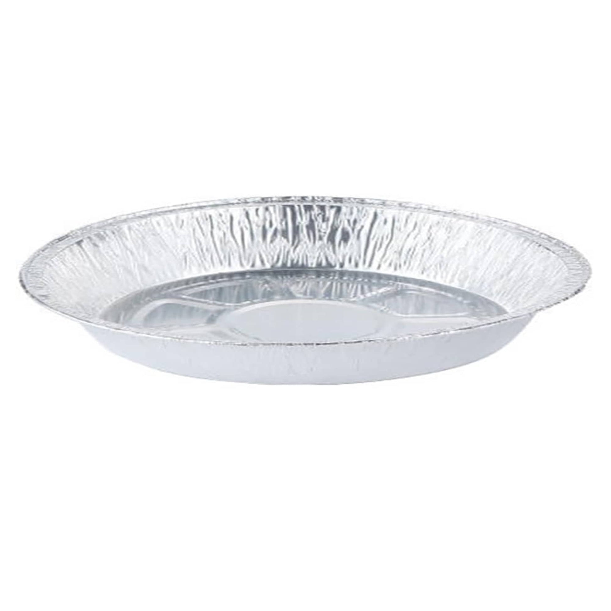 Disposable 9” Shallow Aluminum Foil Pie Pans / Non-Stick & Oven Safe, Silver Cake Pans & Molds VeZee