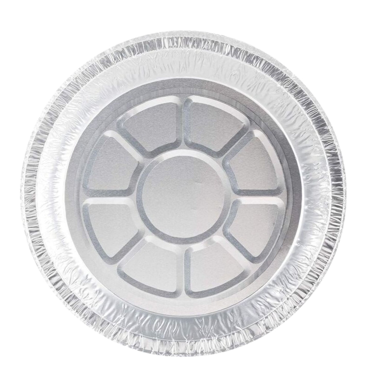 Disposable 9” Shallow Aluminum Foil Pie Pans / Non-Stick & Oven Safe, Silver Cake Pans & Molds VeZee