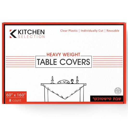 Kitchen Selection Clear Heavy-Weight Table Covers: Size 60"X160" Tablesettings OnlyOneStopShop   