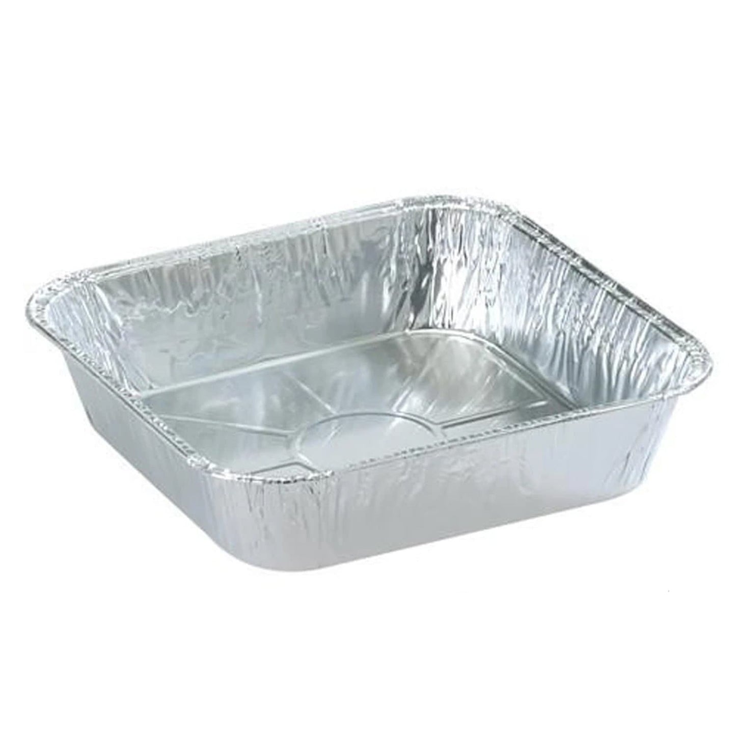 Square Foil Cake Pan 8 x 8 with Lid 5 Sets
