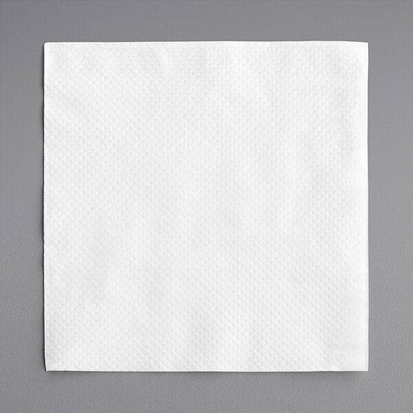 Case of Paper  - Disposable - 1 Ply - White - Luncheon Napkins | 6000 ct.  Party Dimensions   