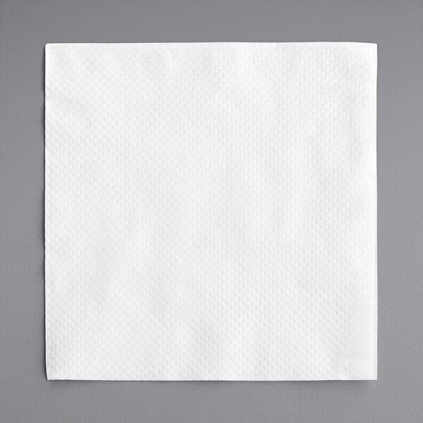 *WHOLESALE* Disposable - 1 Ply - White - Luncheon Napkins | 6000 ct.  Party Dimensions   