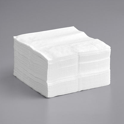 Case of Paper  - Disposable - 1 Ply - White - Luncheon Napkins | 6000 ct.  Party Dimensions   