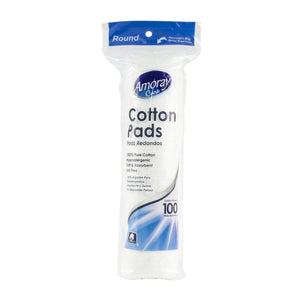 White Cotton Round Pads | 100 ct.  OnlyOneStopShop   