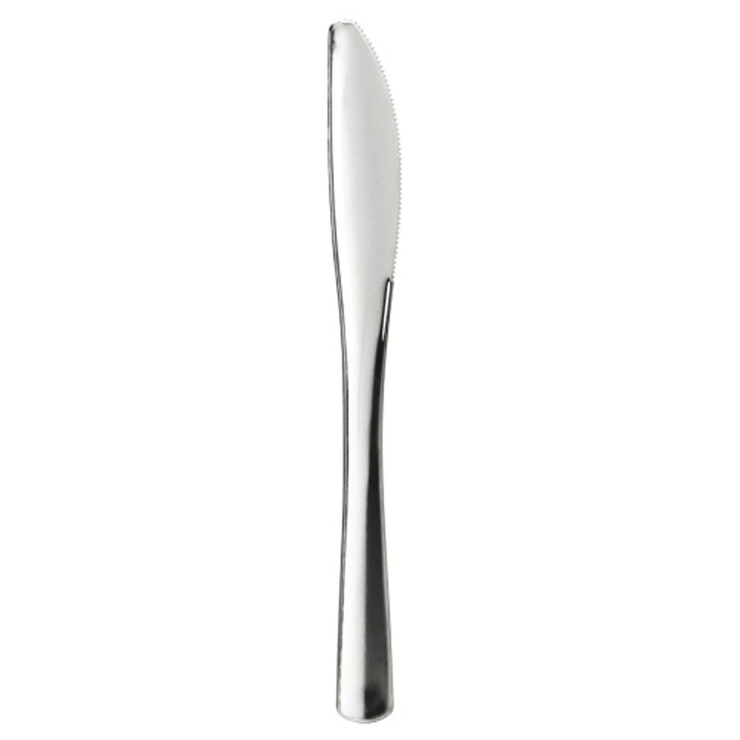 Premium Plastic Knife Polished Silver Tablesettings Lillian   