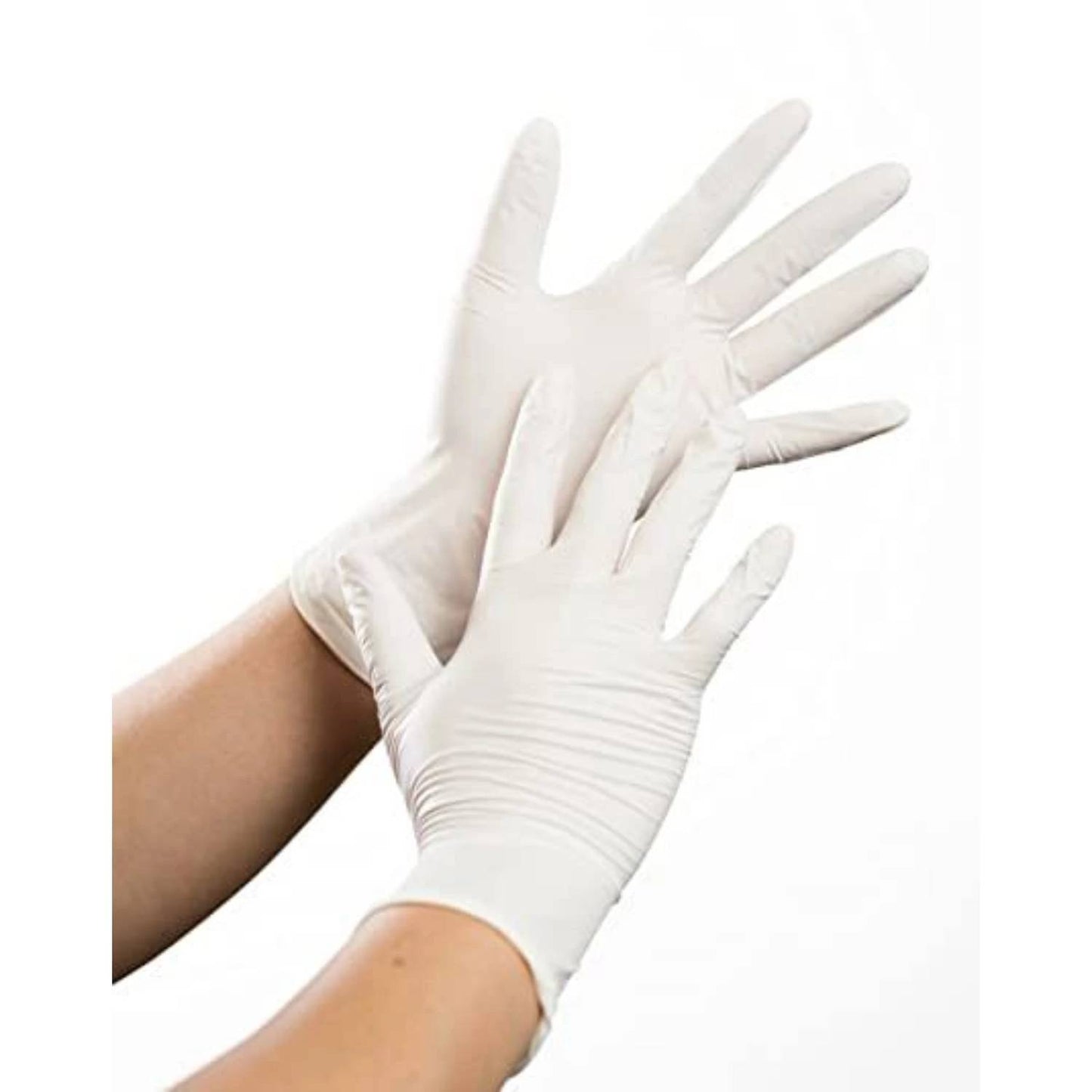100 PC Latex Powder Free Disposable Gloves - XLarge Gloves OnlyOneStopShop   
