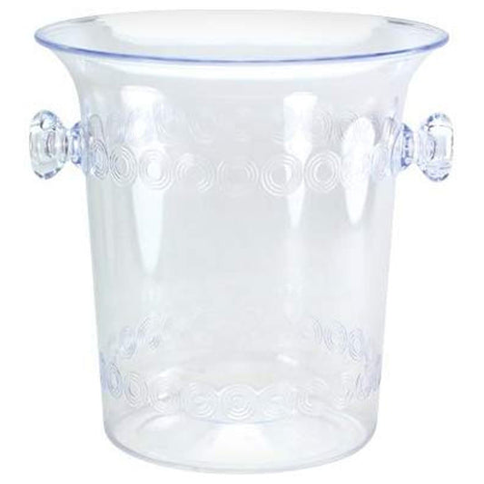 4 Quart Clear Plastic Ice Bucket Serverware Hanna K   