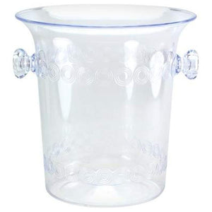 4 Quart Clear Plastic Ice Bucket Serverware Hanna K   