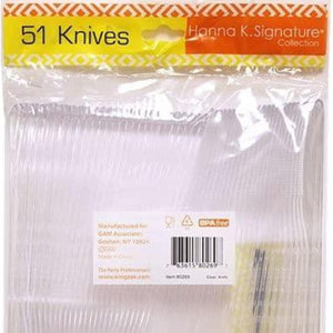 Hanna K. Signature Heavyweight Pearl Plastic Knife Cutlery Hanna K Signature   