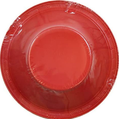 Hanna K. Signature Plastic Bowl Red 15 oz Bowls Hanna K   