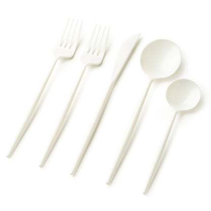 Noble Collection Pearl Flatware Set Tablesettings Decorline   