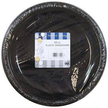 Hanna K. Signature Plastic Plates Black 7" Plastic Plates Hanna K Signature   