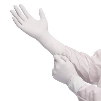 100 PC Latex Powder Free Disposable Gloves - Medium Gloves OnlyOneStopShop   