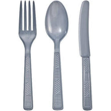 Silver Combo Cutlery Cutlery Party Dimensions   