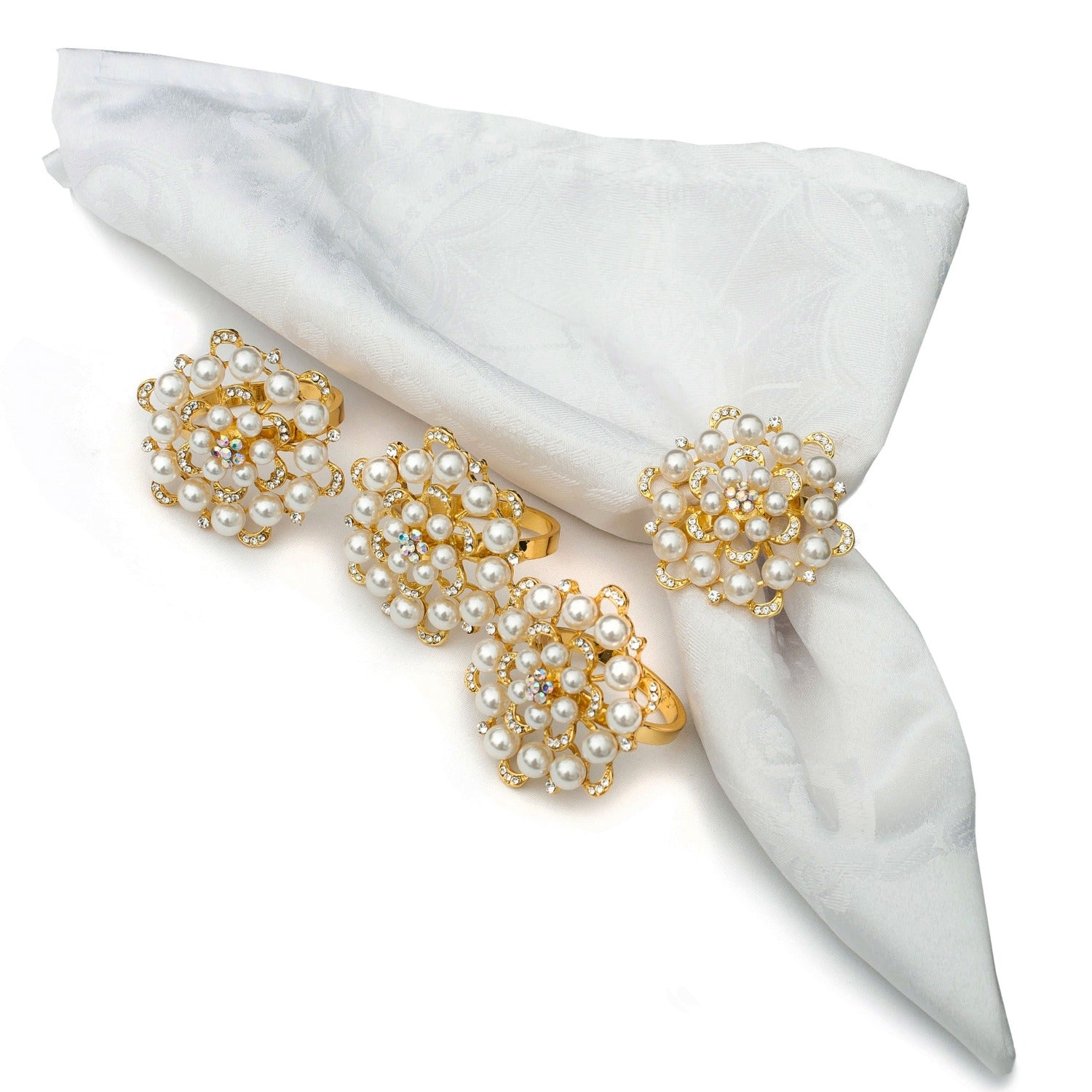competitive prices pearl handmade napkin ring| Alibaba.com