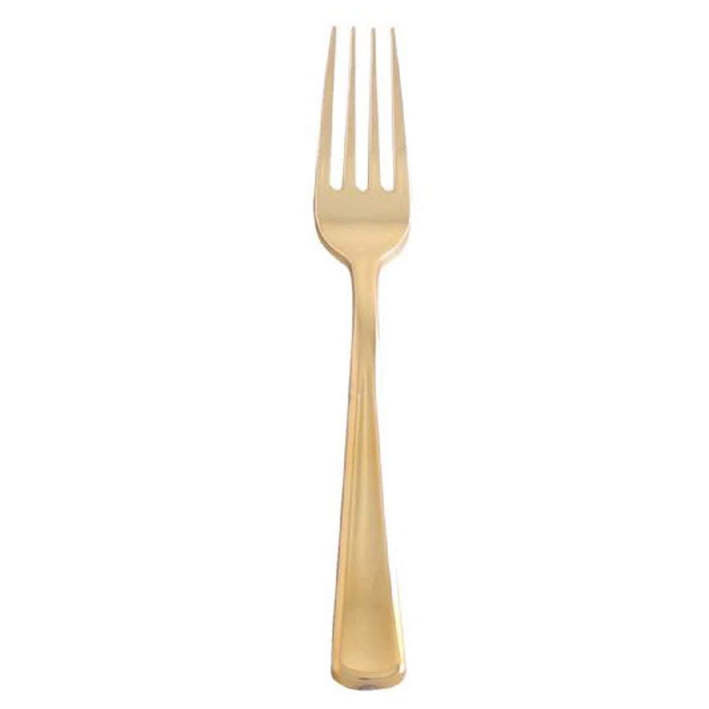 Dynasty Collection Plastic Gold Forks Tablesettings Blue Sky   