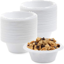 Case of Plastic - 18 oz. - Disposable - Lightweight - White - Extra Large Soup Bowls | 800 ct. Bowls Blue Sky   