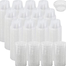 Nicole Home Collection Portion Cups with Lids Clear 2 oz Food Storage & Serving Nicole Collection   