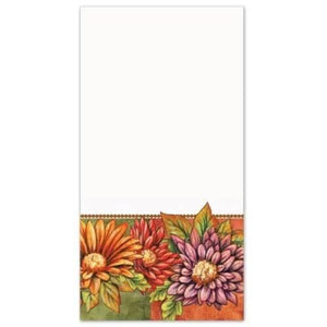 Floral Art Heavyweight Plastic Tablecovers 54" x 96" Disposable Hanna K   