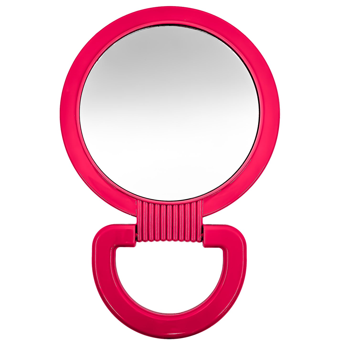 Pink 5" Double Sided Comsetic Mirror with Swing Handle  OnlyOneStopShop   