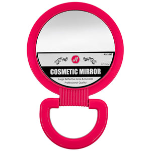 Pink 5" Double Sided Comsetic Mirror with Swing Handle  OnlyOneStopShop   