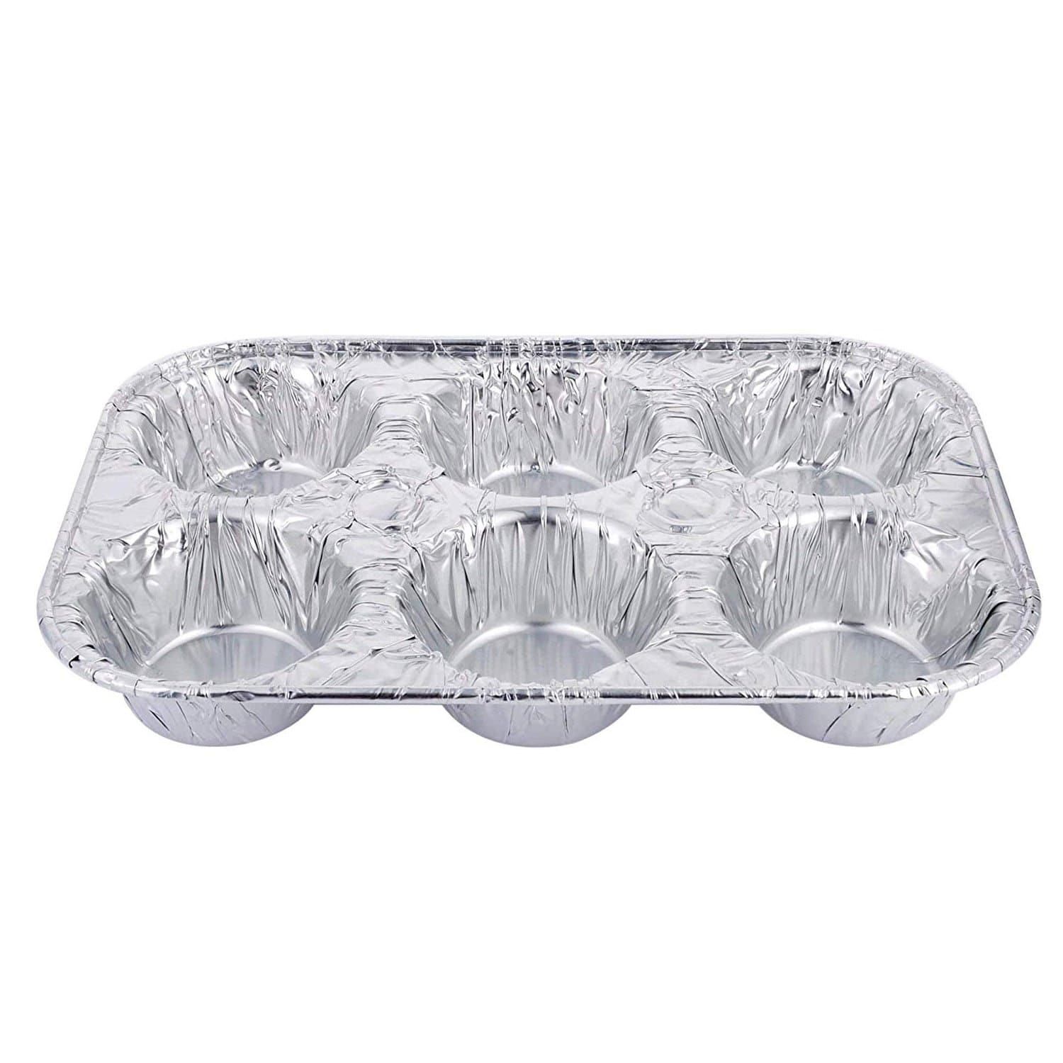 Disposable Aluminum Muffin Foil Pan Cup Section – OnlyOneStopShop