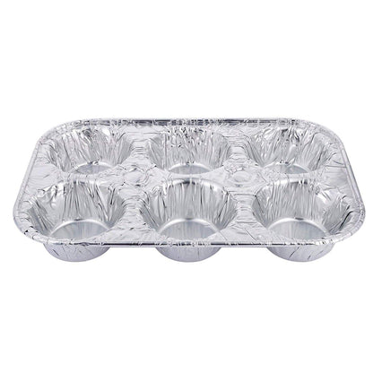 Disposable Aluminum Muffin Foil Pan Cup Section – OnlyOneStopShop
