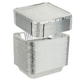 9×13 Half Size Aluminum Pans COMBO 100 Lids 100 pans  Disposable Regular weight Disposable OnlyOneStopShop   