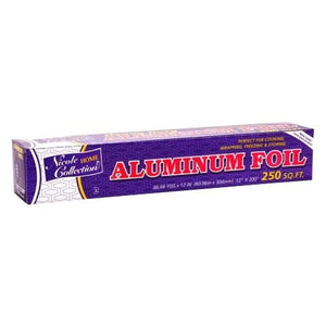 Nicole Home Collection Aluminum Foil 12" 250Ft Disposable Nicole Collection 1 PACK  