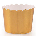 Simcha Collection Gold Floral  Baking Cups 20CT Food Storage & Serving Blue Sky   