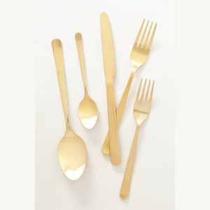 Gold-Like Dynasty Collection Plastic Knives - 20 pc