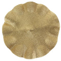 Gold Braided Chargers 14.5″ Tablesettings Decorline 2 Pieces  