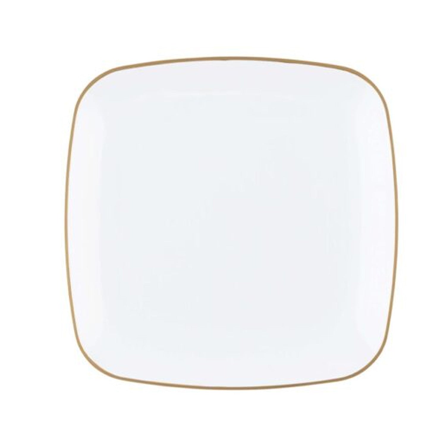 Organic Square Gold Rim White Bowls 16 oz – OnlyOneStopShop