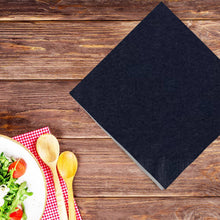 Black Guest Towels Napkins Party Dimensions   