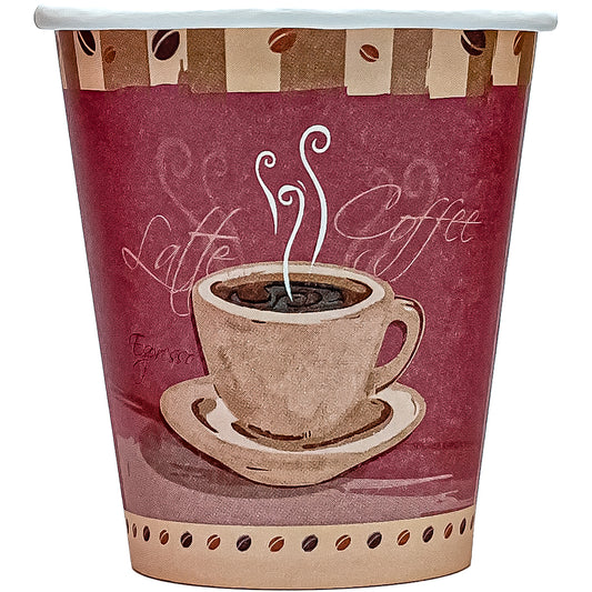 Heaven Poly-Paper 10 oz. Hot/Cold Cups Paper Cups Nicole Collection   