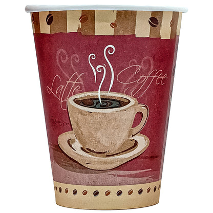 "BULK" Heaven Poly-Paper 12 oz. Hot/Cold Cups Paper Cups Nicole Collection   