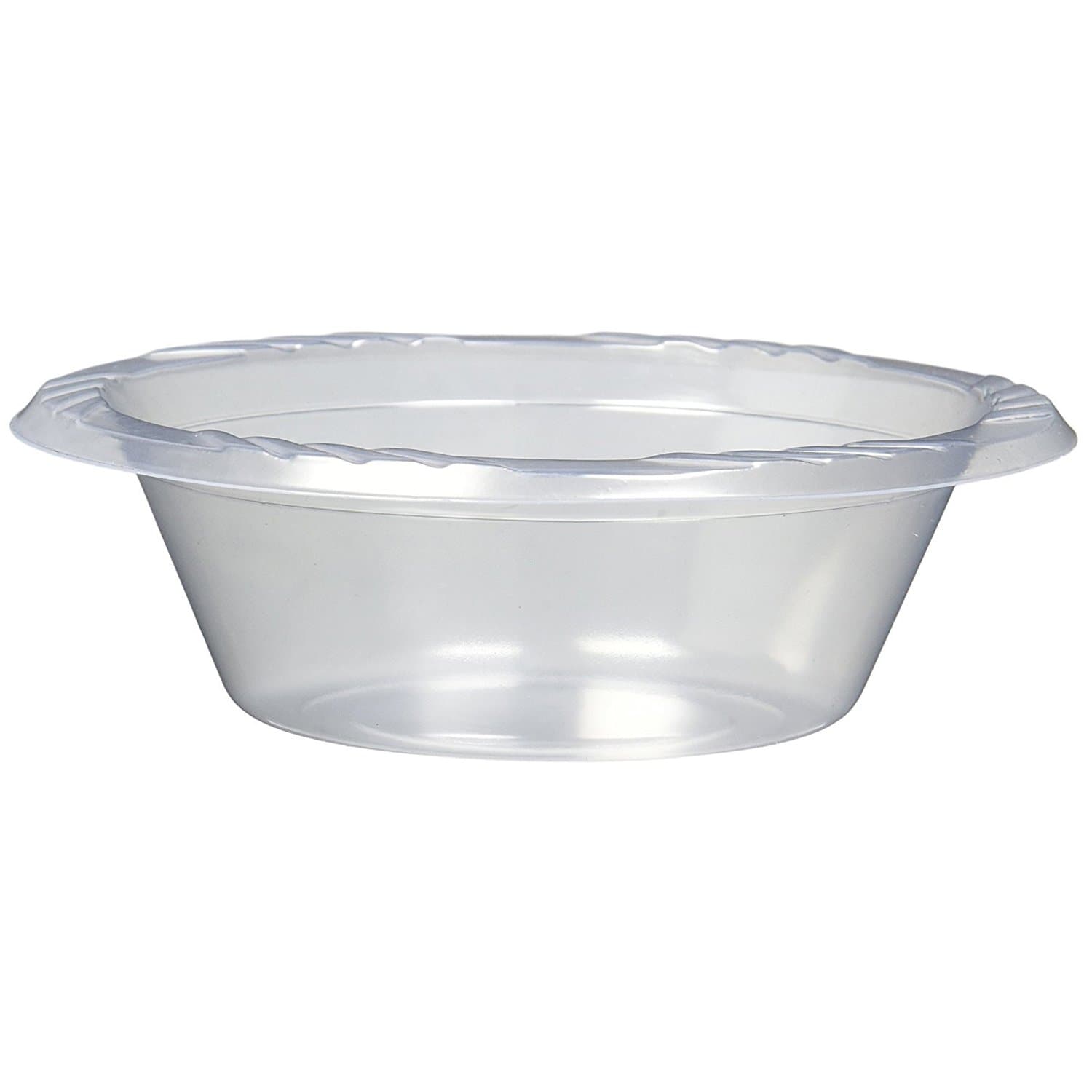 Clear lightweight Plastic Dessert Bowls 5oz Bowls Blue Sky   
