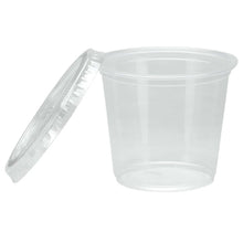 Nicole Home Collection Portion Cups with Lids Clear 5.5 oz Food Storage & Serving Nicole Collection   