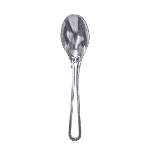 SALE Modern Collection Contemporary Handle Tea Spoons Silver 20 count  Decorline   