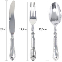 SALE Luxury Baroque Collection Silver Spoons 12 count Tablesettings Decorline   