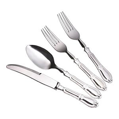 SALE Luxury Baroque Collection Silver Tee Spoons 10 count Tablesettings Decorline   