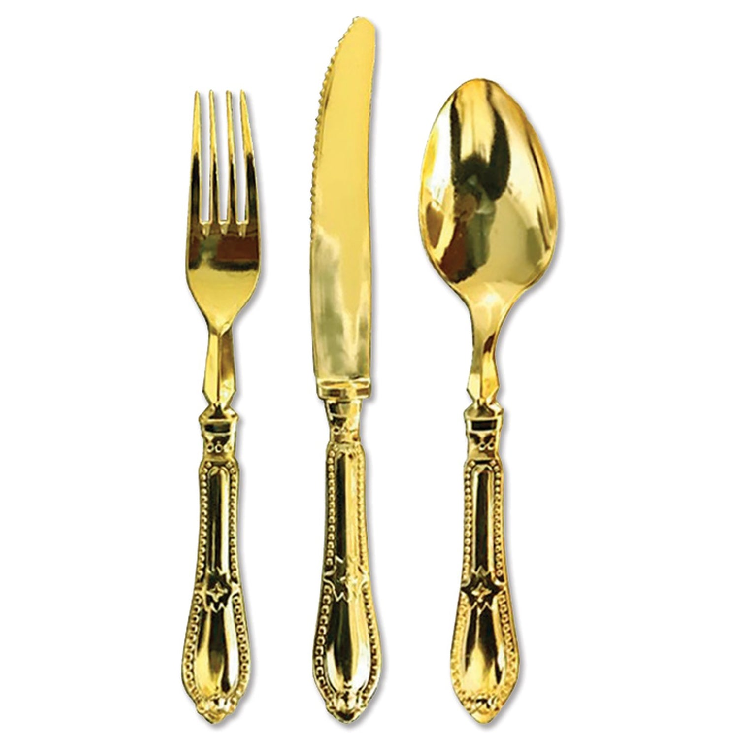 SALE Luxury Baroque Collection Gold Tee Spoons 12 count Tablesettings Decorline   