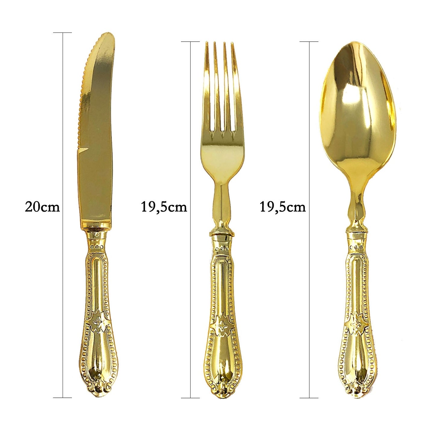 SALE Luxury Baroque Collection Gold Spoons 12 count Tablesettings Decorline   