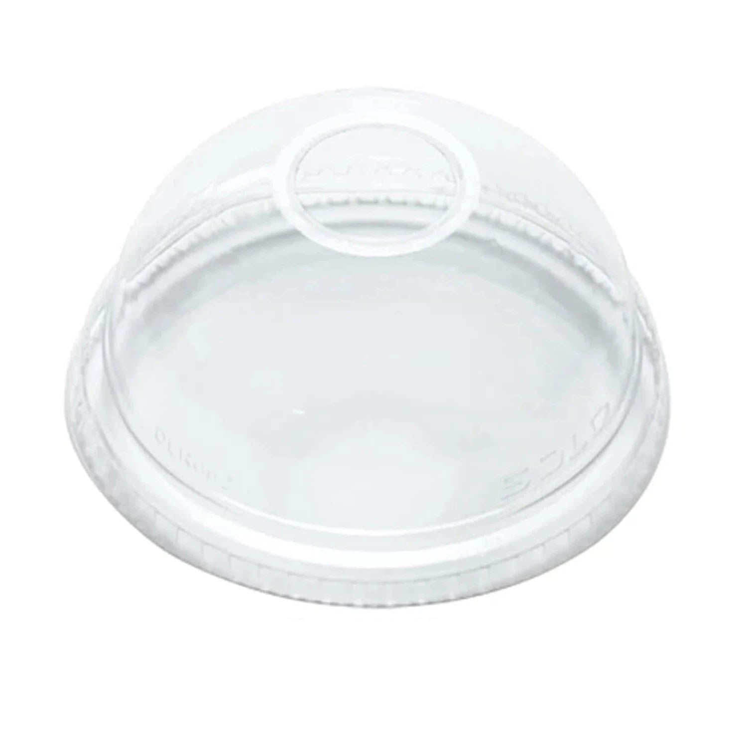 Clear Dome Lids with Hole Fits Only 12, 16, 20, 24 Oz Tops & Straw OnlyOneStopShop   