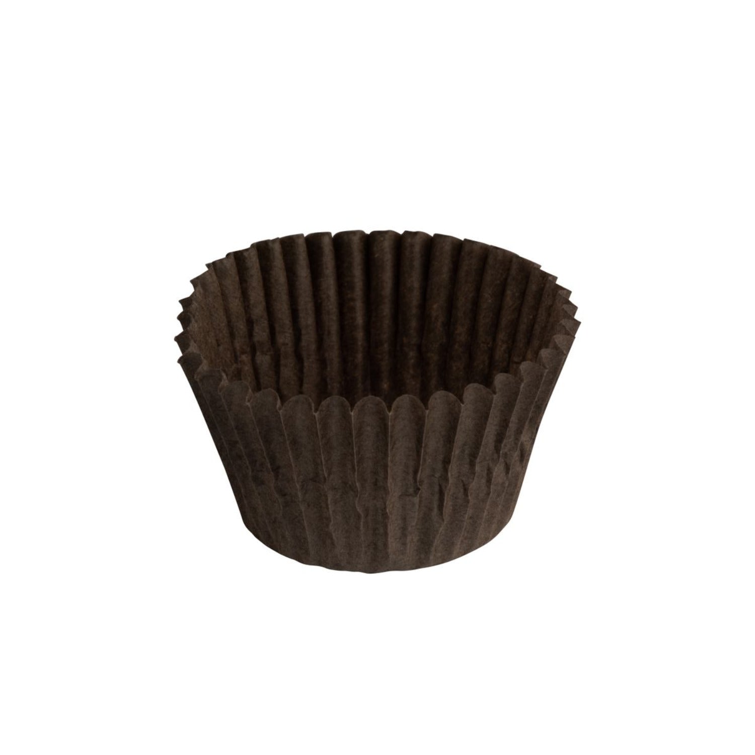 Fantastic Brown Baking Cups Mini 72 Ct