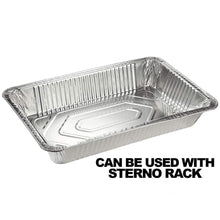 Case of Aluminum - 18" x 14" x 3.5" - Disposable - Full Size - Deep Roaster | 100 ct. Disposable Nicole Collection   