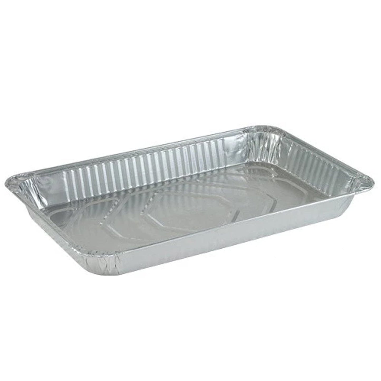 Disposable Aluminum Full Size Medium /Shallow Baking Pan 20.75 X 12.75 X 2.2 Food Storage & Serving Nicole Collection   