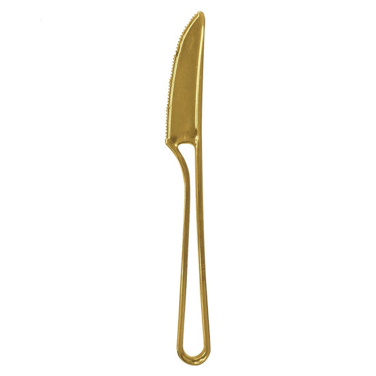 SALE Luxury Modern Design Gold Knives 20 count  Decorline   