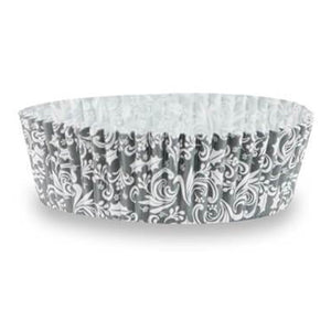 Premium Heavyweight Paper Silver Baking Cups 3" 36CT Disposable Hanna K   