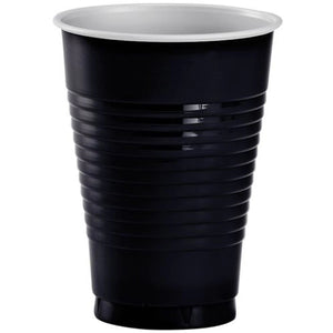 Hanna K. Signature Plastic Cups Black 18 oz Cups Hanna K   
